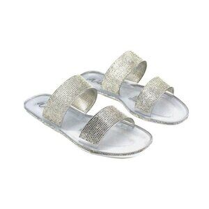 Women Wild Pair Side Jelly Sandals